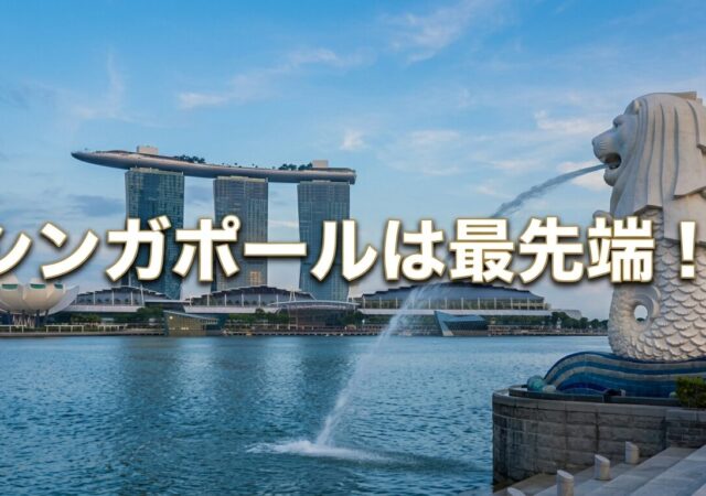 １６，シンガポールは最先端！！