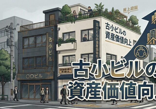 １３，築古ビルの資産価値を高める