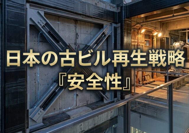 ２０，日本の古ビル再生戦略『安全性』