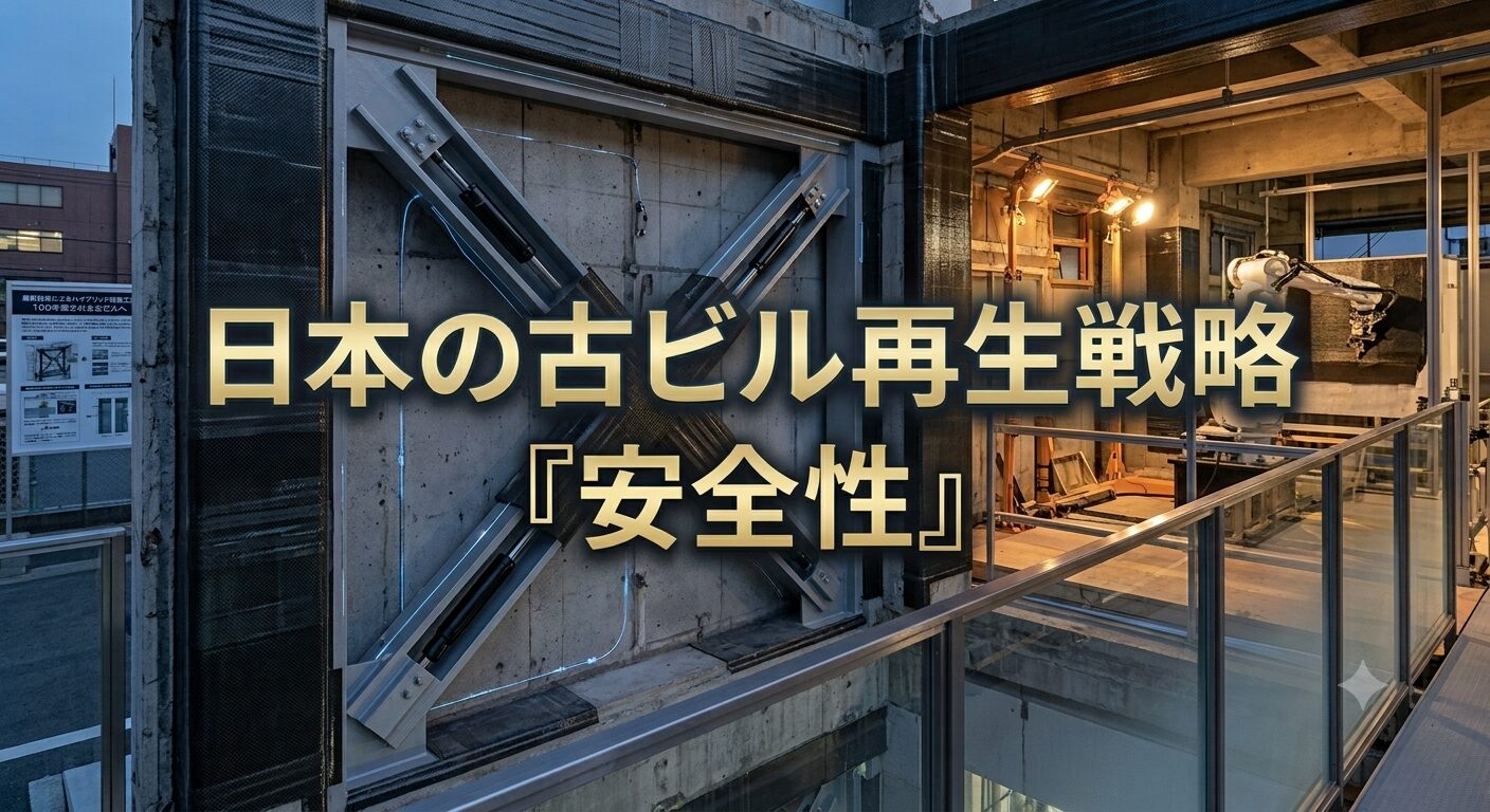 日本の古ビル再生戦略「安全性」